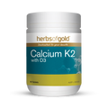 Herbs Of Gold Calcium K2 with D3 180 Tablets
