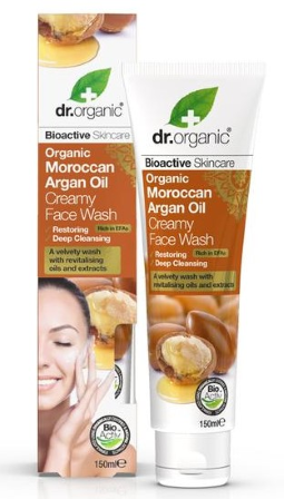 Dr Organic Moroccan Argan Oil Face Wash 150mL