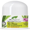 Dr Organic Roll-on Deodorant Organic Tea Tree 50mL