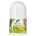 Dr Organic Roll-on Deodorant Organic Tea Tree 50mL