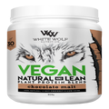White Wolf Nutrition Vegan Natural And Lean Plant Protein Blend 900g Choc Malt
