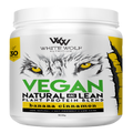 White Wolf Nutrition Vegan Natural And Lean Plant Protein Blend 900g Banana Cinnamon
