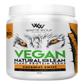 White Wolf Nutrition Vegan Natural And Lean Plant Protein Blend 900g Caramel Swirl