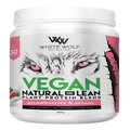 White Wolf Nutrition Vegan Natural And Lean Plant Protein Blend 900g Strawberries & Cream