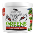 White Wolf Nutrition Greens Gut Health And Immunity 150g (30 Serves) Strawberry Mint