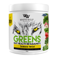 White Wolf Nutrition Greens Gut Health And Immunity 300g (60 Serves) Lemon Twist