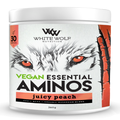 White Wolf Nutrition Vegan Essential Aminos 30 Serves 360g Juicy Peach