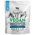 White Wolf Nutrition Vegan All-In-One Pea Protein with Superfoods 2.25kg Creamy Vanilla
