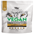 White Wolf Nutrition Vegan All-In-One Pea Protein with Superfoods 2.25kg Iced Coffee