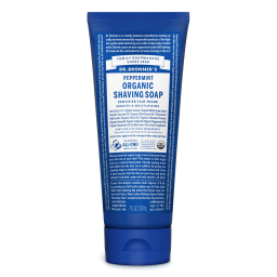 Dr. Bronner's Organic Shaving Soap Peppermint 207mL