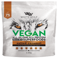 White Wolf Nutrition Vegan All-In-One Pea Protein with Superfoods 2.25kg Salted Caramel