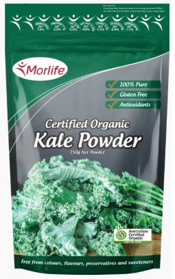 Morlife Kale Powder Certified Organic 150g