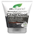 Dr Organic Face Scrub Charcoal 125mL