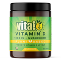 Vital Vitamin D 1000IU + Mushrooms 60 Vegecaps