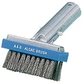 A&B 3.5in Metal Back Algae Stainless Steel Brush # 2005