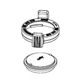 Jandy FloPro FHPM Lid with Locking Ring # R0480000