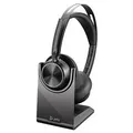 Poly 213727-02 Voyager Focus 2-M ANC Stereo Bluetooth Business Headset (Stand+USB Dongle) (Avail: In Stock )