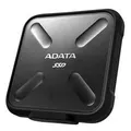 Adata ASD700-512GU31-CBK SD700 512GB USB 3.1 Portable External Rugged SSD Hard Drive - Black
