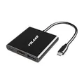 Volans VL-UCH3C2 Aluminium USB-C 4K Multi-Port Adapter with Power Delivery (Avail: In Stock )