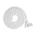 Brateck HC-20-W 20mm/0.79" Diameter Coiled Tube Cable Sleeve - White