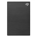 Seagate STKZ4000400 One Touch With Password 4TB External Portable Hard Drive - Black