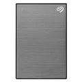 Seagate STKZ4000404 One Touch With Password 4TB External Portable Hard Drive - Space Grey