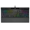 Corsair CH-9109414-NA K70 RGB PRO Mechanical Gaming Keyboard - Cherry MX RGB Speed Silver