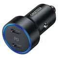 Choetech C0054 Dual-Port USB-C 40W 3.0 Power Delivery Car Charger (Avail: In Stock )