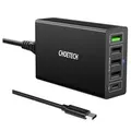 Choetech Q34U2Q 5-Port Multi-USB Charging Power Adapter with USB-C Cable