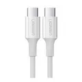 Ugreen 60552 2.0m USB-C Male to USB-C 2.0 Male with 100W Power Delivery - White