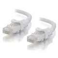 Alogic C6-0.3-White 0.3m White CAT6 Network Cable (Avail: In Stock )
