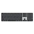 Apple MMMR3ZA/A Magic Wireless Keyboard with Touch ID and Numeric Keypad - Black Keys (Avail: In Stock )