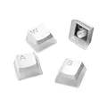 SteelSeries 60203 PrismCaps Universal Double Shot PBT Keycaps - White (Avail: In Stock )