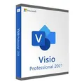 Microsoft D87-07606 Visio Professional 2021 - Digital Download