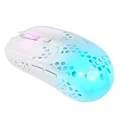 Xtrfy MZ1W-RGB-WHITE MZ1 Wireless Ultra-Light RGB Optical Gaming Mouse - White