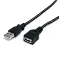 StarTech USBEXTAA10BK 3m Black USB Extension Cable A to A