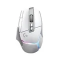 Logitech 910-006173 G502 X PLUS Optical Wireless Gaming Mouse - White (Avail: In Stock )
