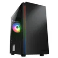 Cougar PURITY RGB BLACK Purity ARGB Mini-Tower Case - Black (Avail: In Stock )