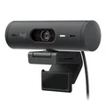 Logitech 960-001423 BRIO 500 Full HD USB-C Webcam with RightLight 4 with HDR - Graphite