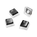 SteelSeries 60200 PrismCaps Universal Double Shot PBT Keycaps - Black (Avail: In Stock )