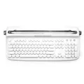 Actto B503-WHITE Retro Bluetooth Typewriter Keyboard - White (Avail: In Stock )