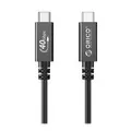 Orico ORICO-U4A08-BK-BP U4A08 USB4 Thunderbolt 3 Type-C to Type-C 40Gbps 100W Cable - 0.8m