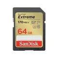 SanDisk SDSDXV2-064G-GNCIN 64GB Extreme SD UHS-I Memory Card - 170MB/s