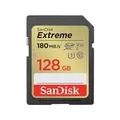 SanDisk SDSDXVA-128G-GNCIN 128GB Extreme SD UHS-I Memory Card - 180MB/s