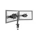 Brateck LDT06-C02 Dual LCD Monitor Desk Mount with Clamp VESA 75/100mm Up to 27"
