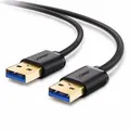 Ugreen 10370 1M USB 3.0 A to USB 3.0 A M/M Cable - Black (Avail: In Stock )
