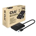 Club CSV-1474 3D USB 3.2 Gen 1 Type A to Dual HDMI Adapter