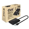 3D CSV-1477 Club USB-A 3.2 Gen 1 to DisplayPort 1.2 Dual Monitor Video Splitter