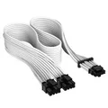 Corsair CP-8920332 600W PCIe 5.0 12VHPWR Type-4 PSU Power Premium Sleeved Cable - White