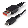 StarTech USBSCHAC1M 1m USB-A to USB-C Secure Charging Cable